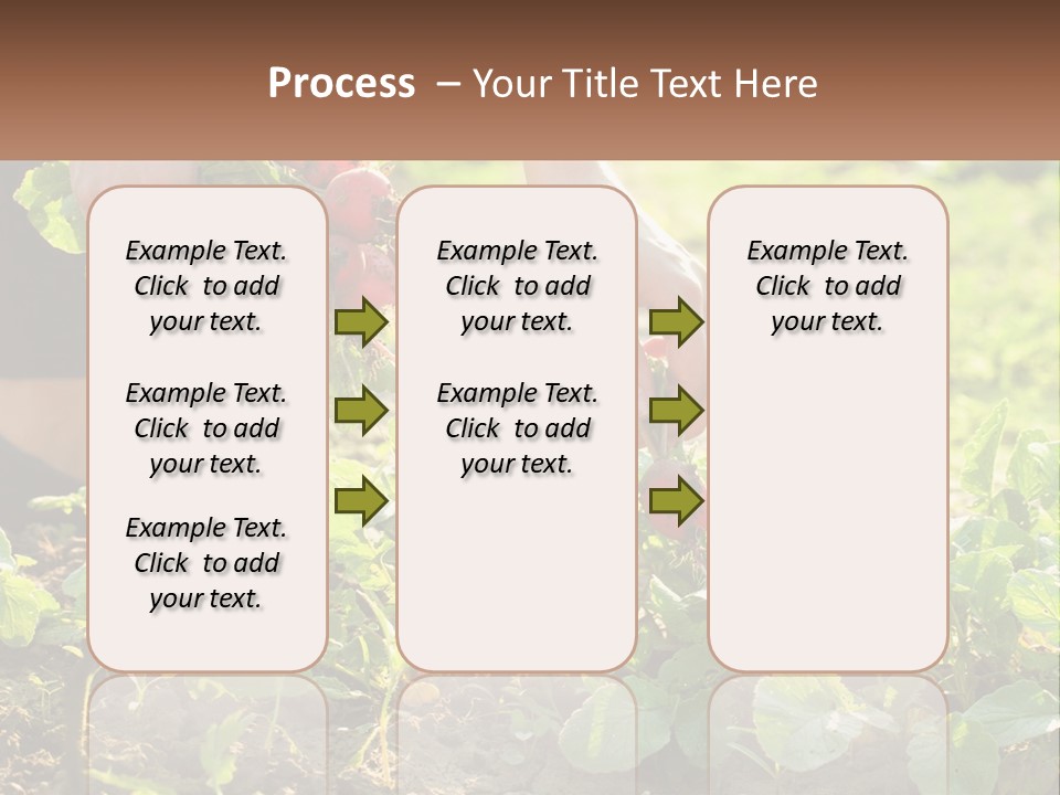 Cube Building World PowerPoint Template