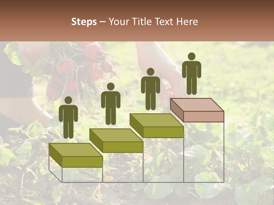 Cube Building World PowerPoint Template