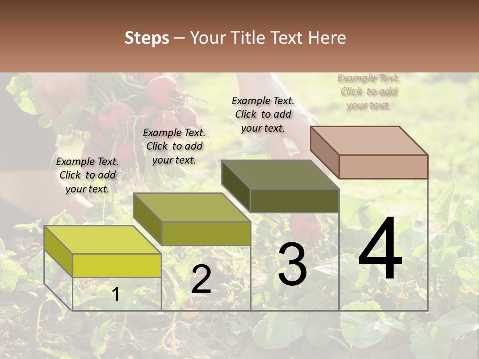 Cube Building World PowerPoint Template