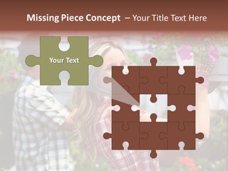 Illustration Globe Construction PowerPoint Template