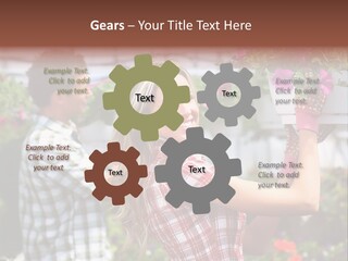 Illustration Globe Construction PowerPoint Template