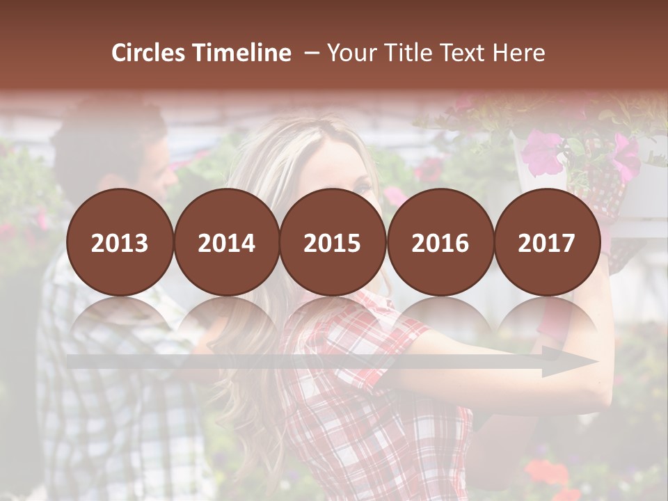 Illustration Globe Construction PowerPoint Template