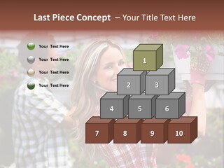 Illustration Globe Construction PowerPoint Template