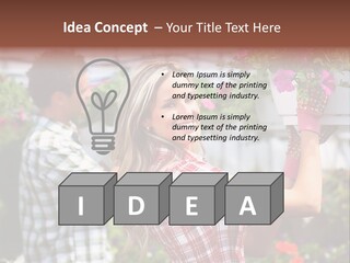 Illustration Globe Construction PowerPoint Template