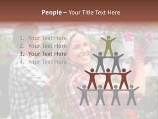 Illustration Globe Construction PowerPoint Template