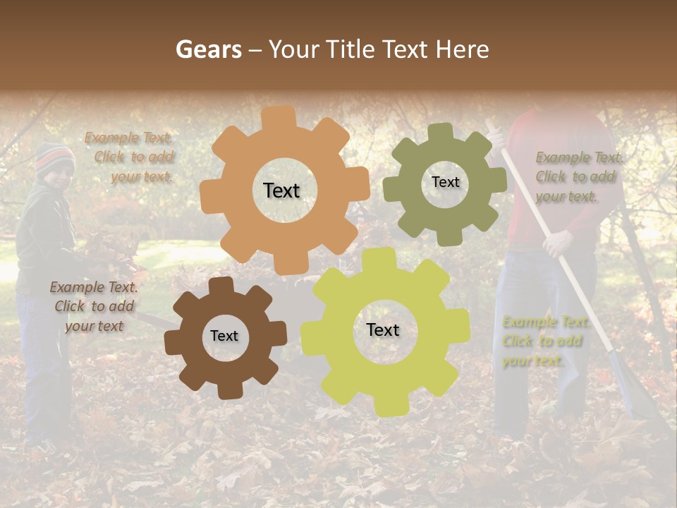 Globe Urban Downtown PowerPoint Template