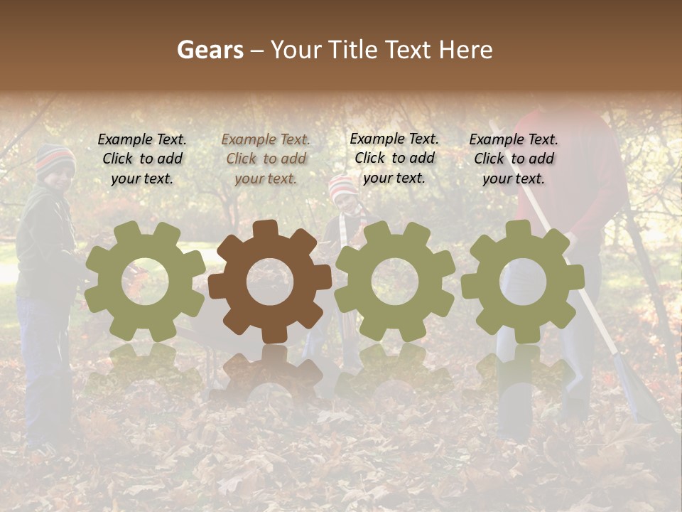 Globe Urban Downtown PowerPoint Template