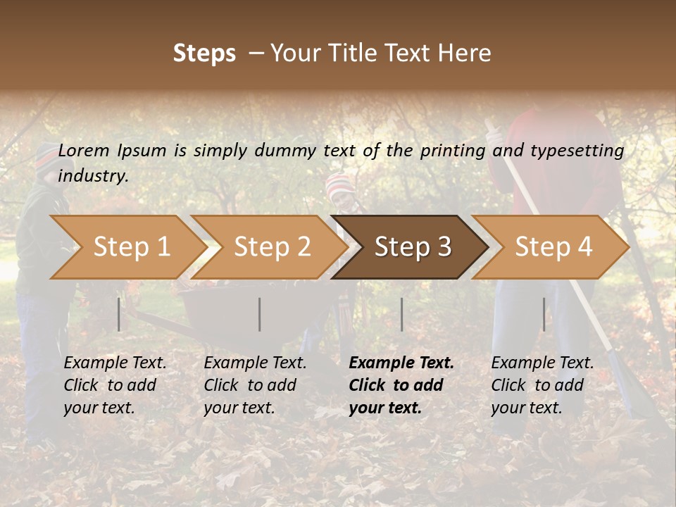 Globe Urban Downtown PowerPoint Template