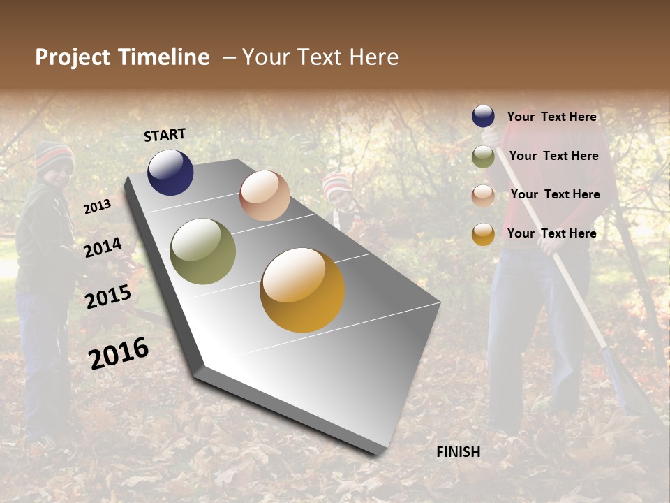 Globe Urban Downtown PowerPoint Template