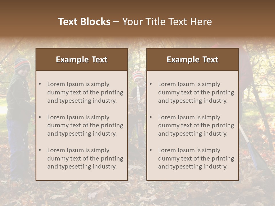Globe Urban Downtown PowerPoint Template