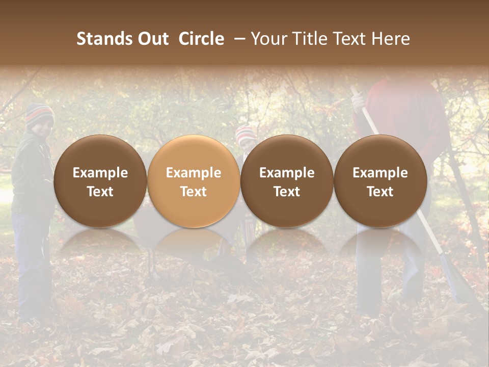 Globe Urban Downtown PowerPoint Template