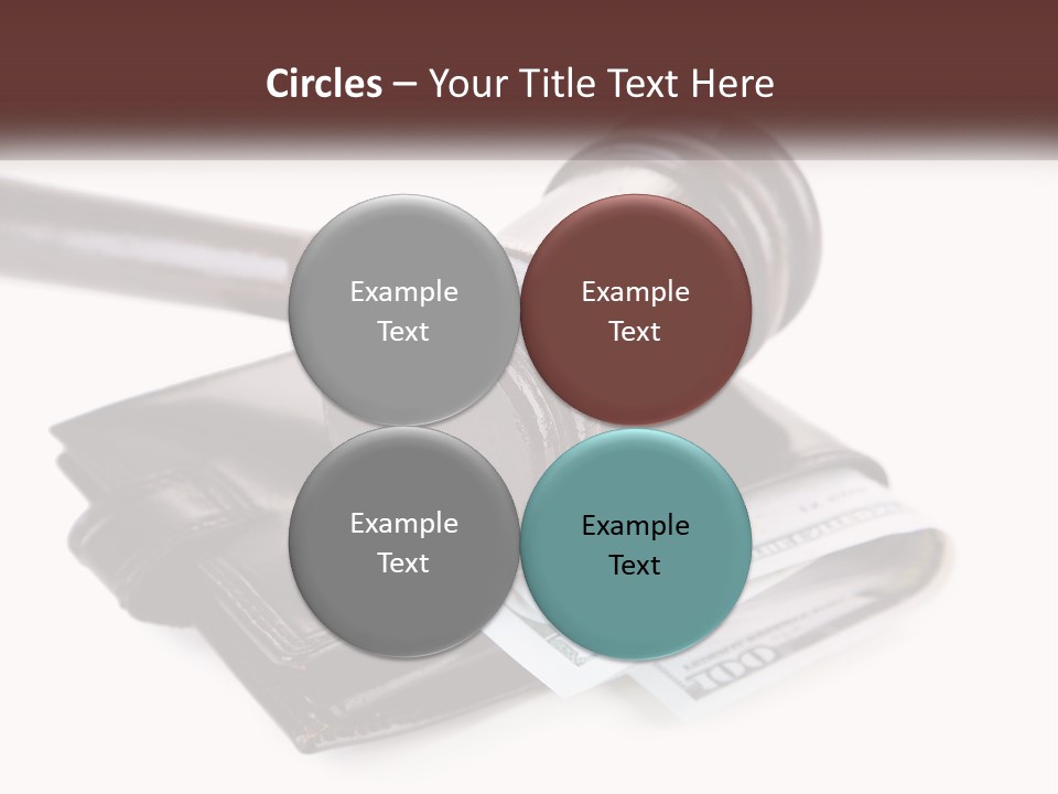 Globe Downtown City PowerPoint Template