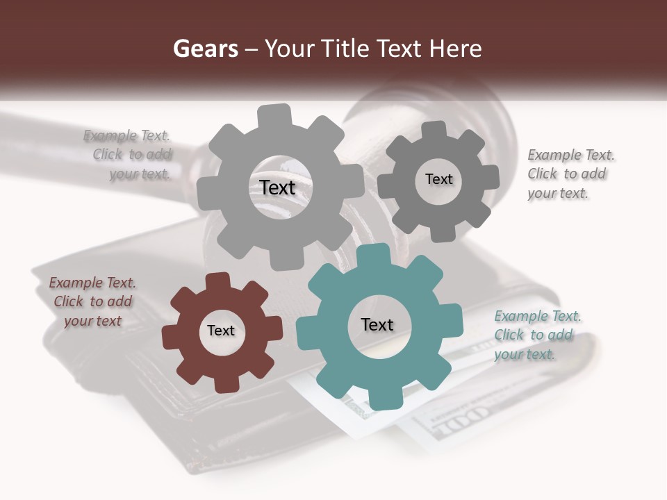 Globe Downtown City PowerPoint Template