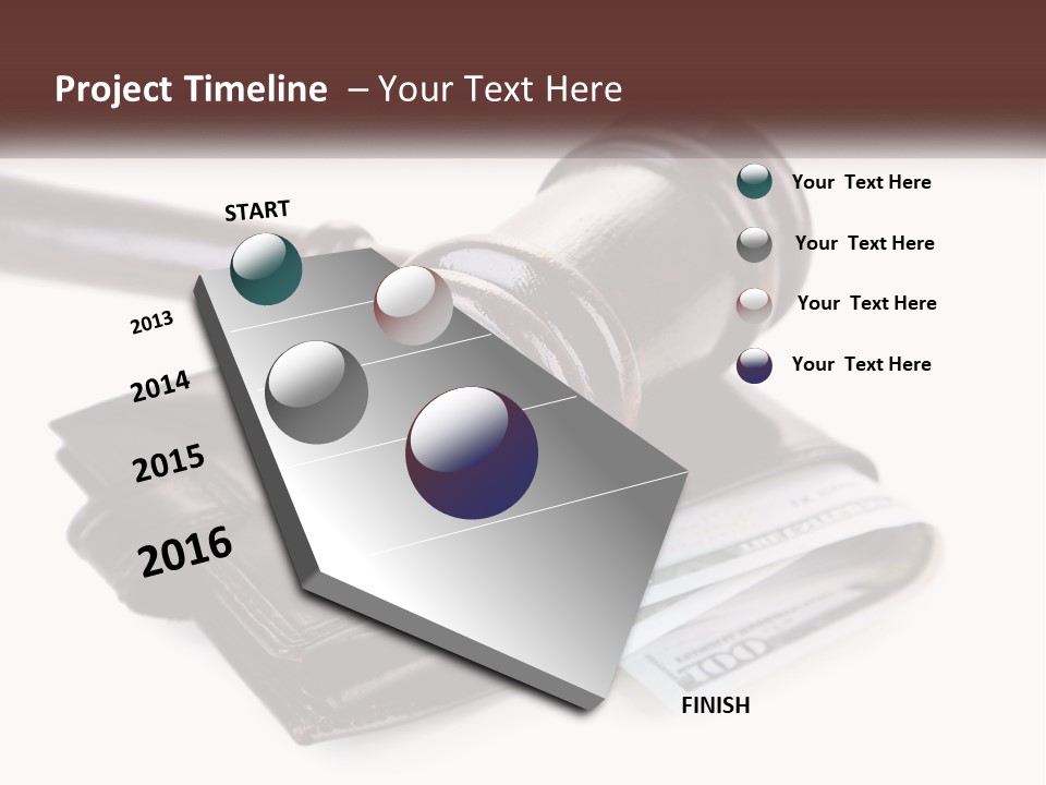 Globe Downtown City PowerPoint Template