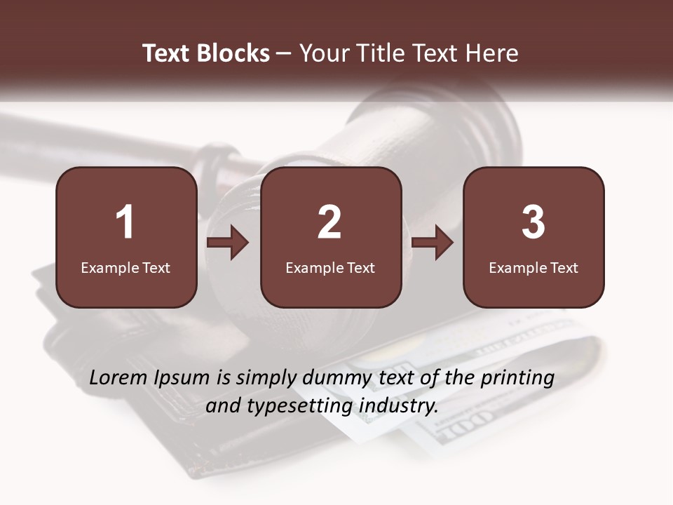Globe Downtown City PowerPoint Template