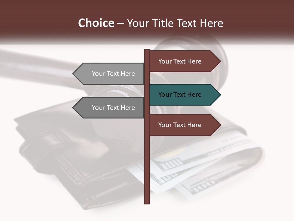 Globe Downtown City PowerPoint Template