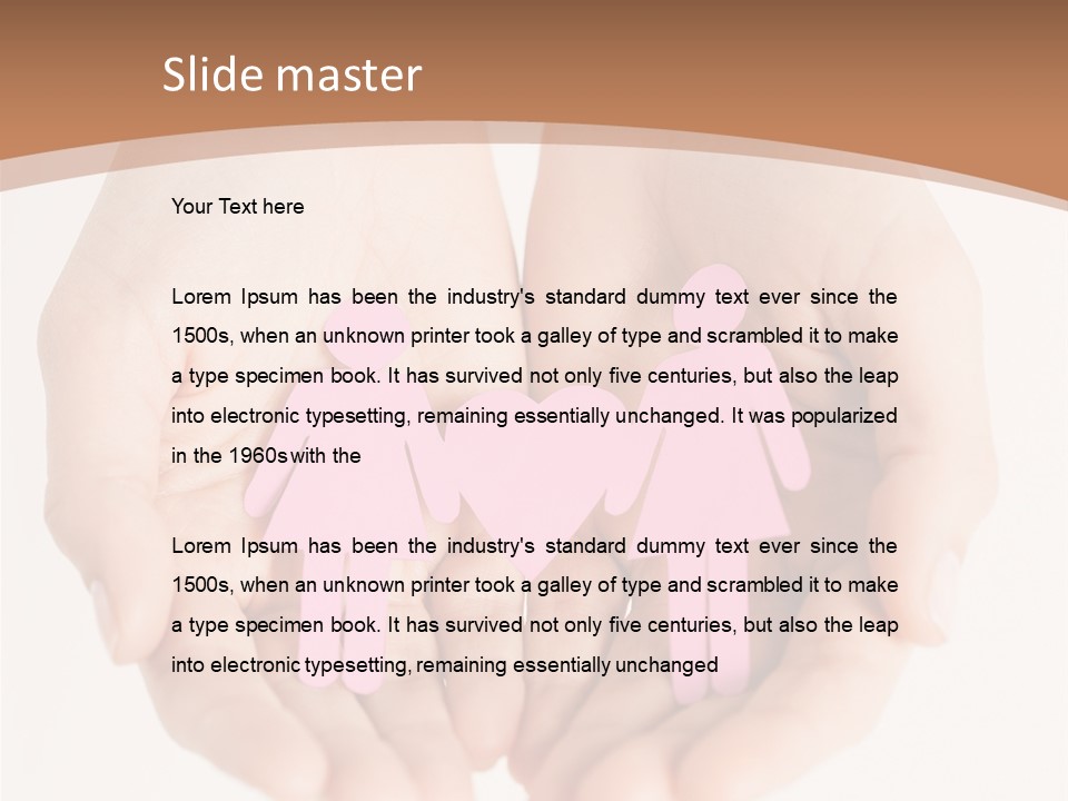 Downtown City Illustration PowerPoint Template