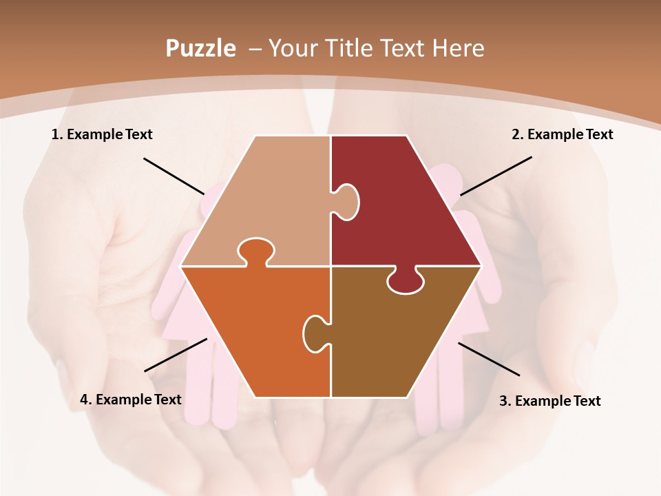 Downtown City Illustration PowerPoint Template