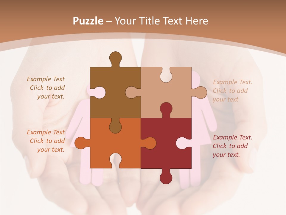 Downtown City Illustration PowerPoint Template