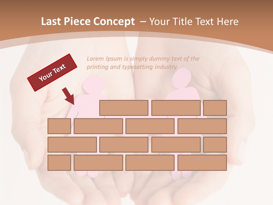 Downtown City Illustration PowerPoint Template