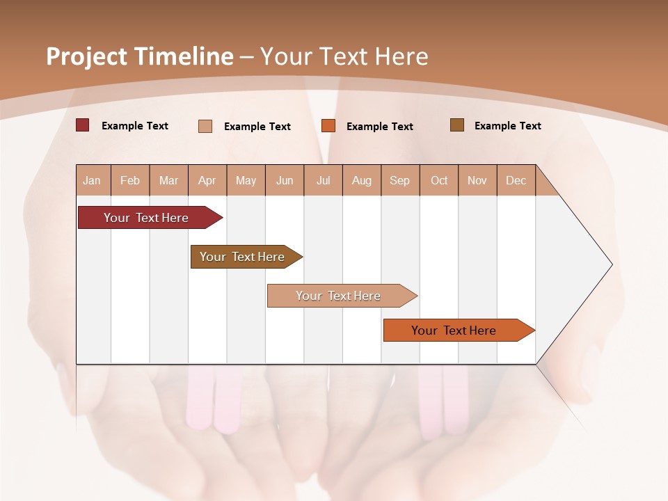 Downtown City Illustration PowerPoint Template