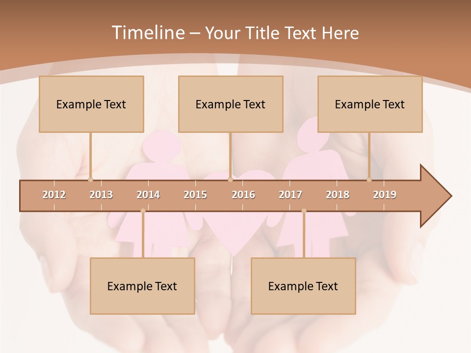 Downtown City Illustration PowerPoint Template