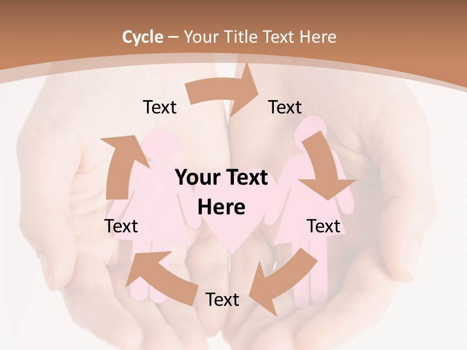 Downtown City Illustration PowerPoint Template