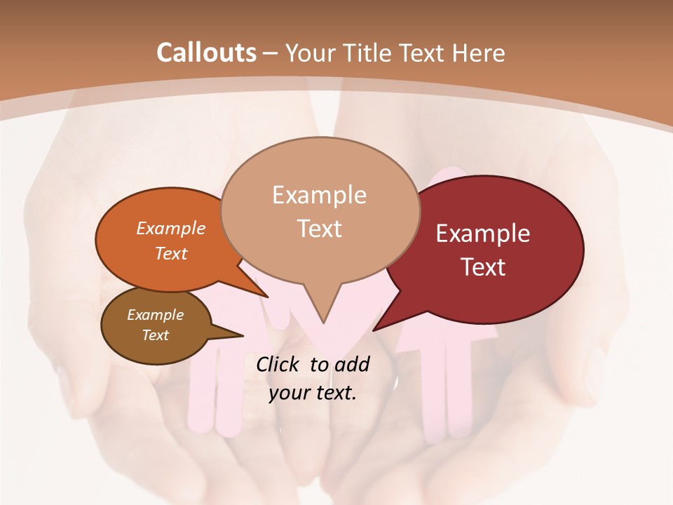 Downtown City Illustration PowerPoint Template