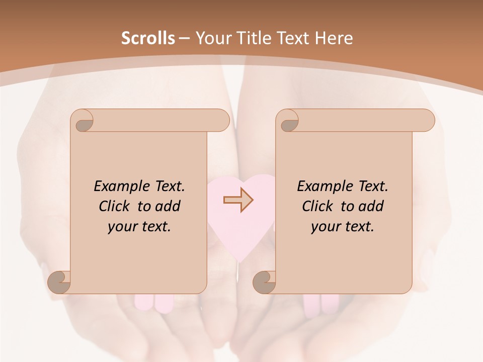 Downtown City Illustration PowerPoint Template