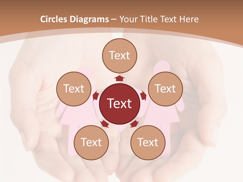 Downtown City Illustration PowerPoint Template