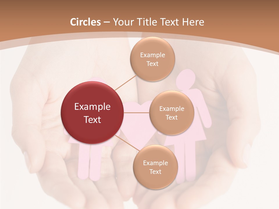 Downtown City Illustration PowerPoint Template