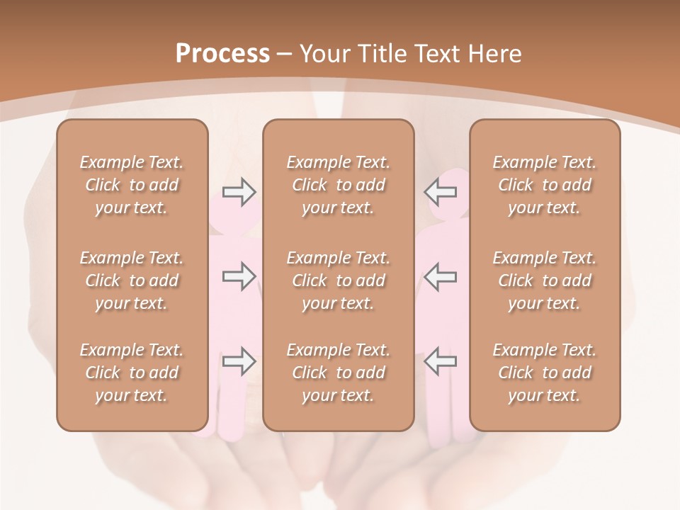 Downtown City Illustration PowerPoint Template