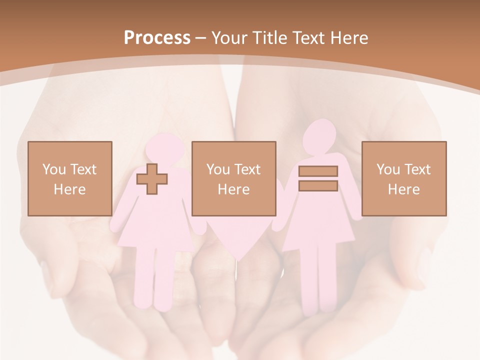 Downtown City Illustration PowerPoint Template