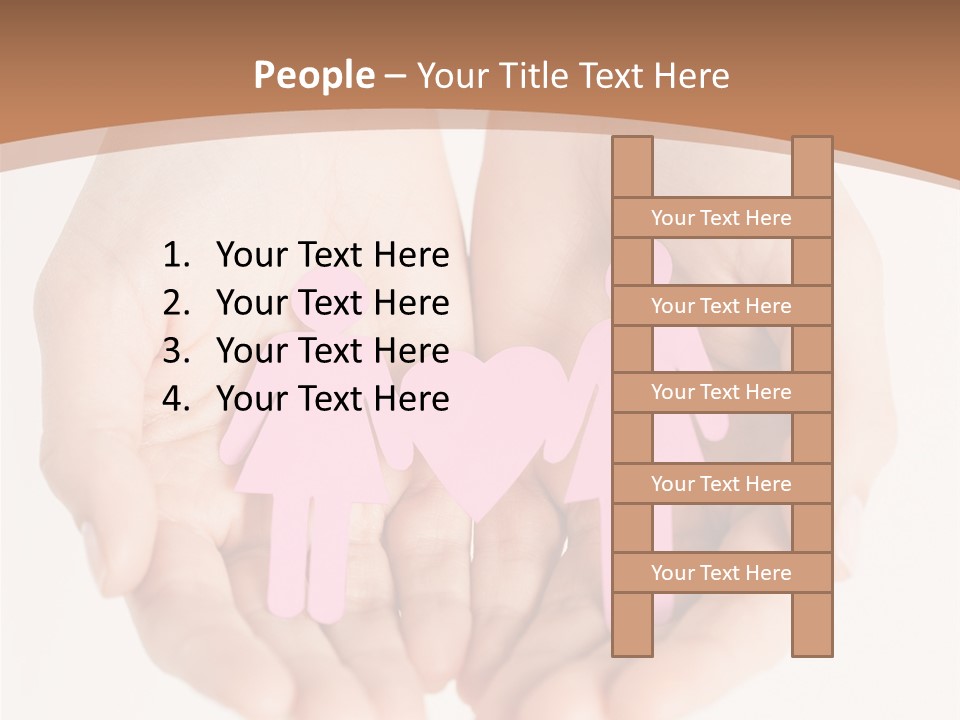 Downtown City Illustration PowerPoint Template