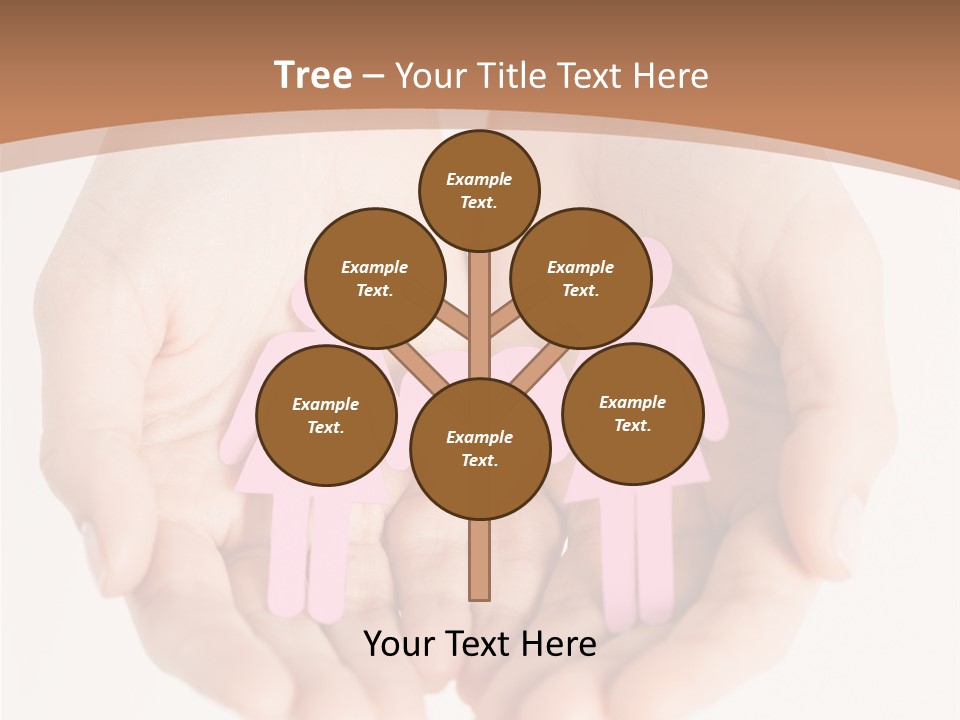 Downtown City Illustration PowerPoint Template