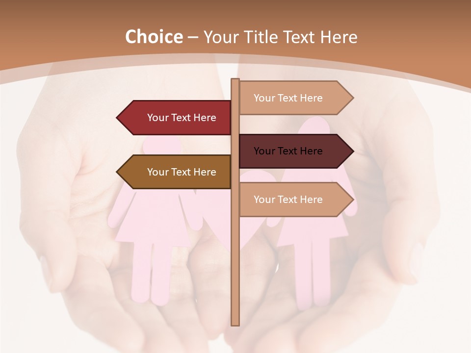 Downtown City Illustration PowerPoint Template