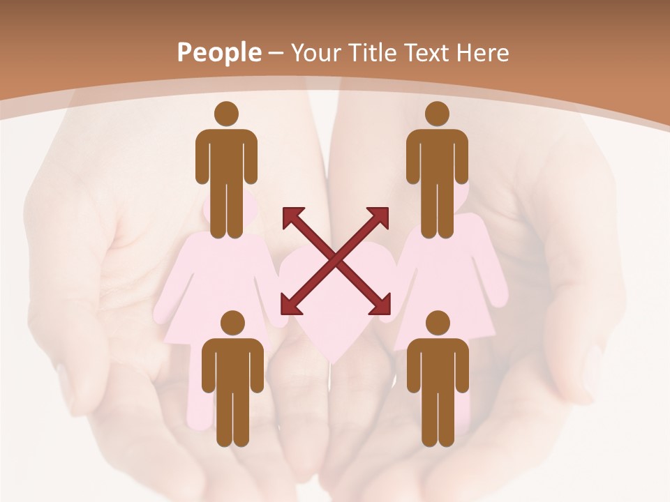 Downtown City Illustration PowerPoint Template