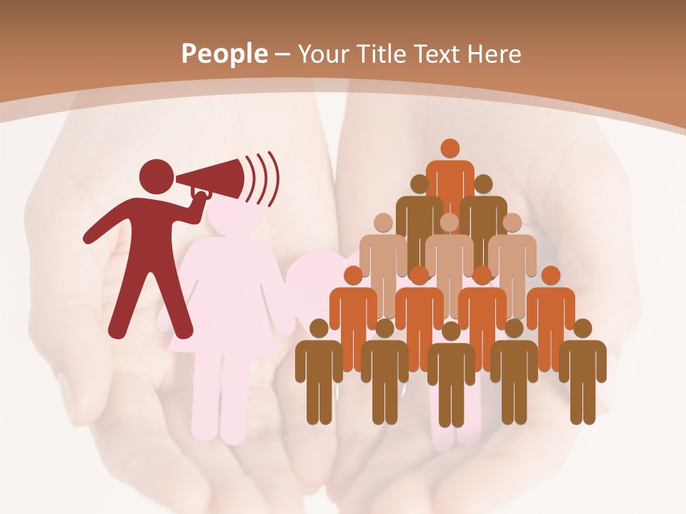 Downtown City Illustration PowerPoint Template