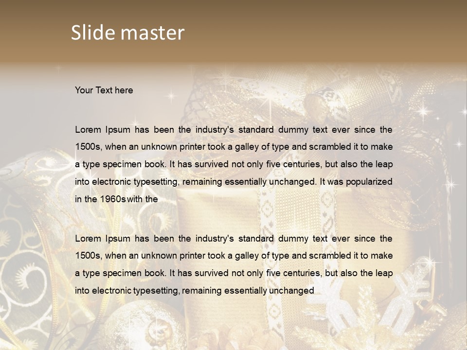 Shape Tall High PowerPoint Template