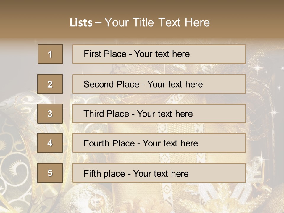 Shape Tall High PowerPoint Template