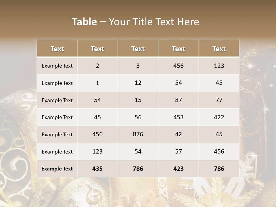 Shape Tall High PowerPoint Template