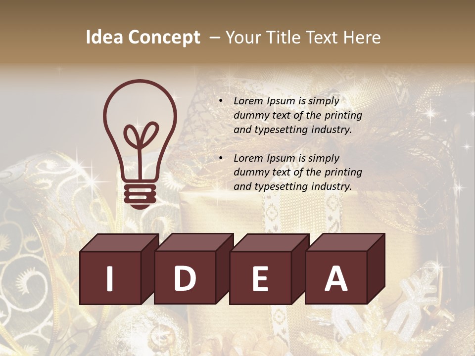 Shape Tall High PowerPoint Template