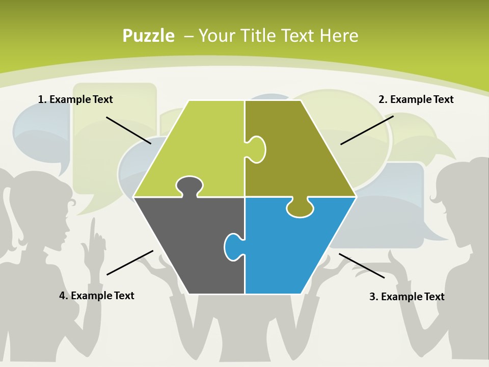 Cityscape Background Light PowerPoint Template