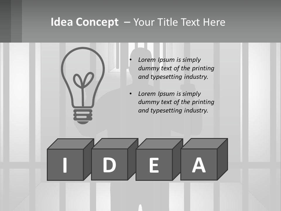 Global Square Globe PowerPoint Template