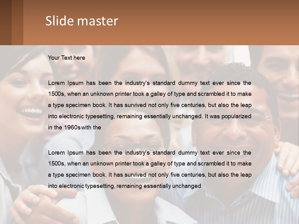 Background Downtown Shape PowerPoint Template