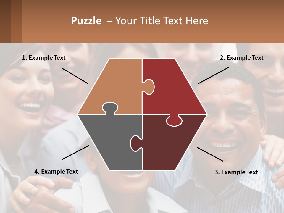 Background Downtown Shape PowerPoint Template