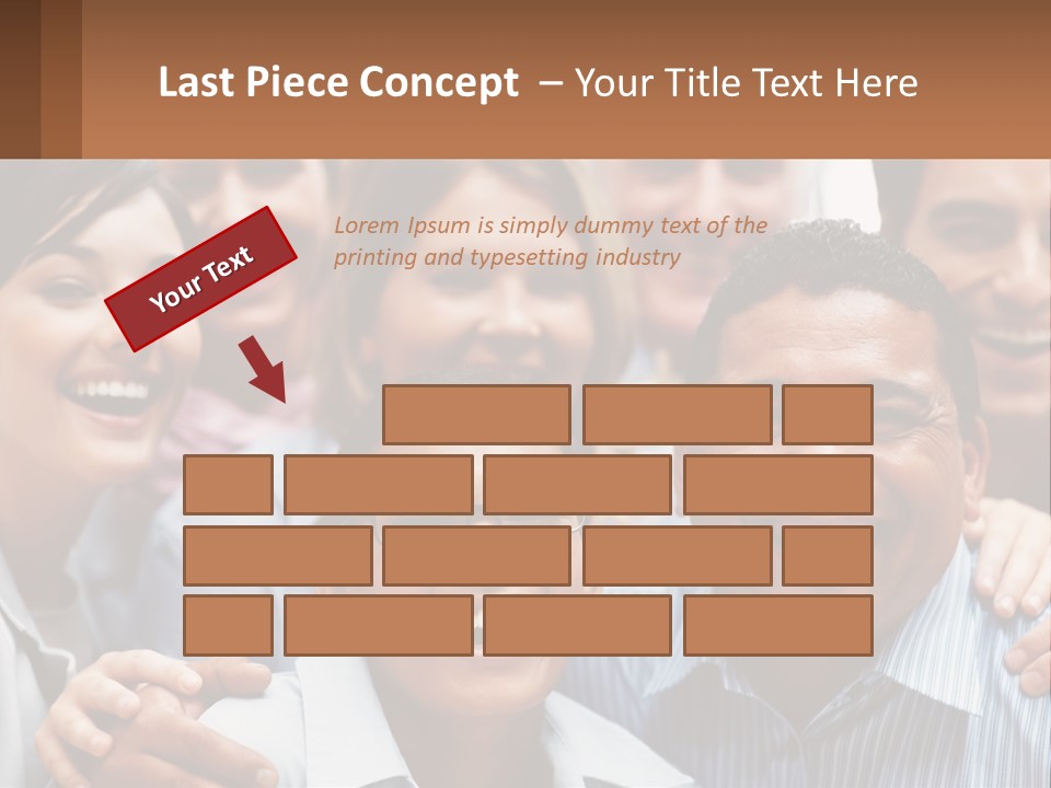 Background Downtown Shape PowerPoint Template