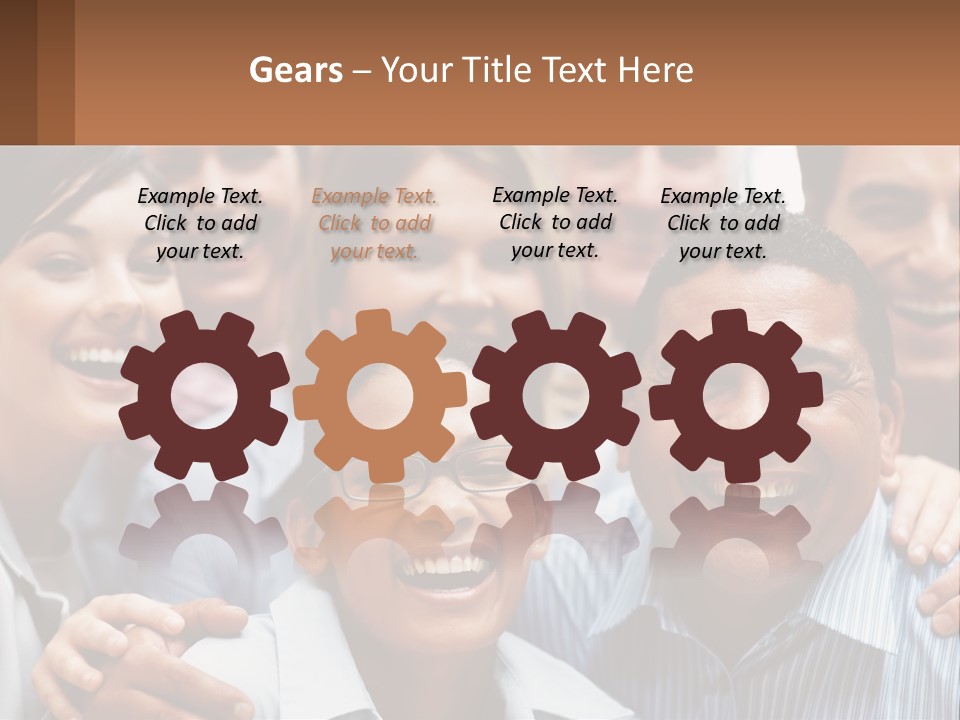 Background Downtown Shape PowerPoint Template