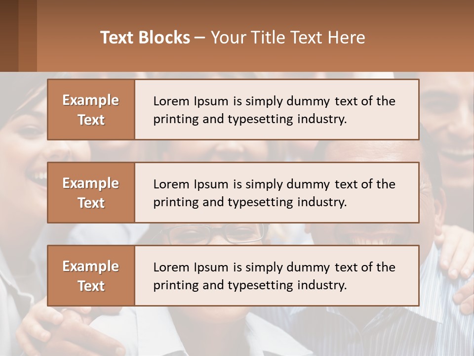 Background Downtown Shape PowerPoint Template