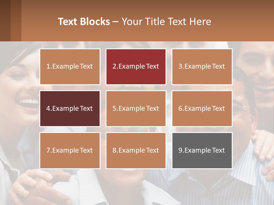 Background Downtown Shape PowerPoint Template